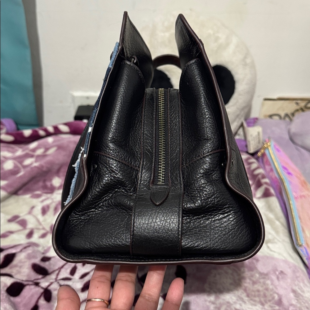 Coach Mercer 30 in canyon Quilt Denim - Picture 5 of 17